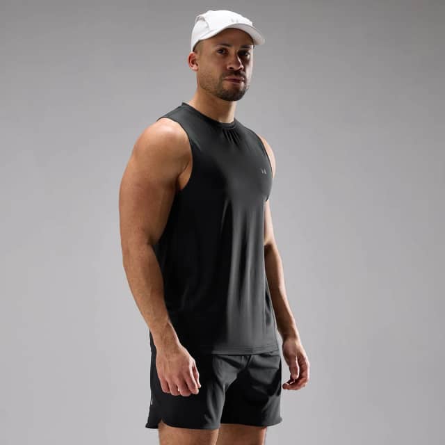 Myprotein MP Heren Training Ultra Mesh Tanktop - Zwart