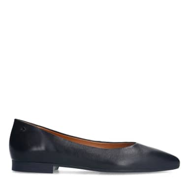 No Stress Zwarte Leren Loafers