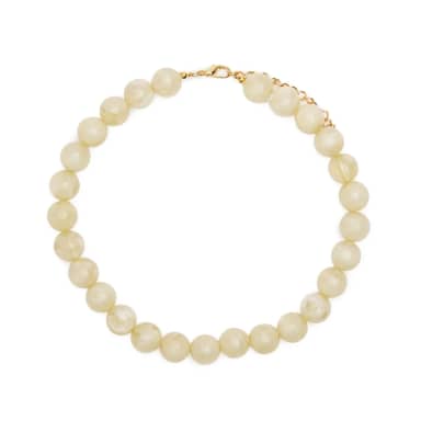 Manfield Beige Parelketting