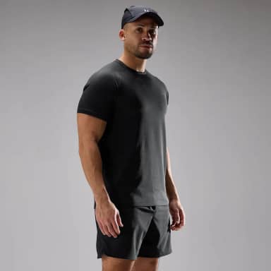 MP Training Ultra Geruit T-shirt voor Heren - Zwart