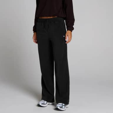 MP Dames Fleece Rechte Joggingbroek - Zwart