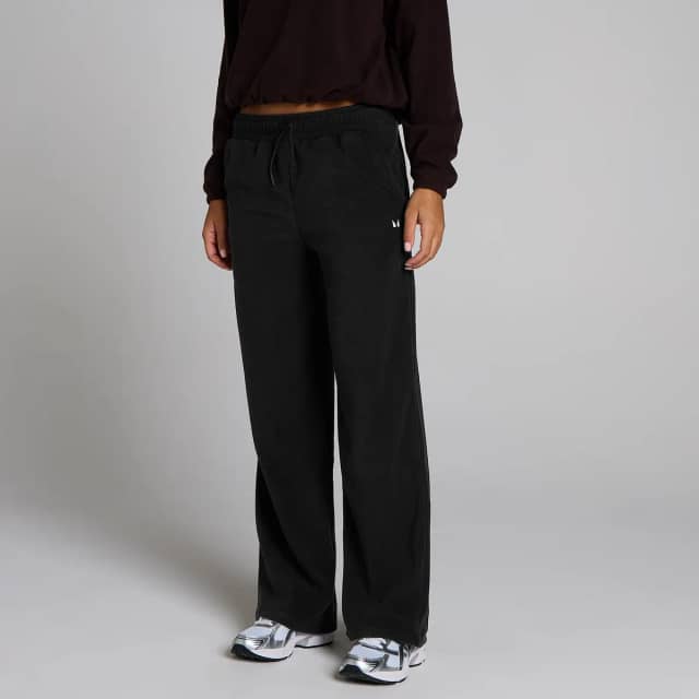 Myprotein MP Dames Fleece Rechte Joggingbroek - Zwart