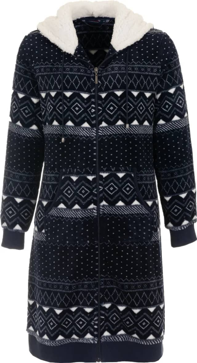 Rebelle Rits damesbadjas met capuchon