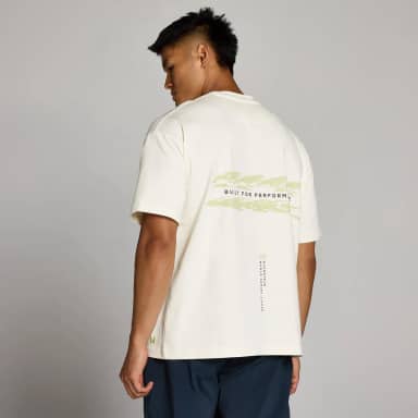 MP Men's Hybrid Built For Performance Graphic T-Shirt - Vintage Wit
