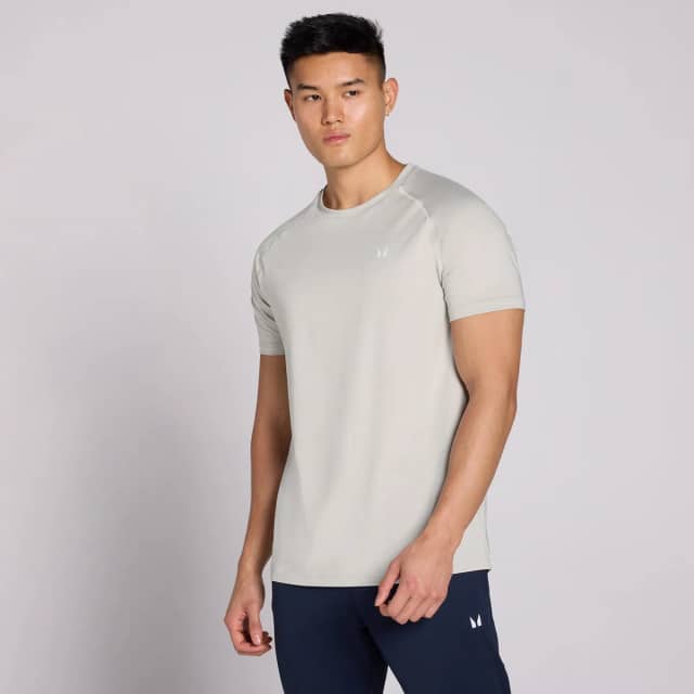 Myprotein MP Heren Training Korte Mouw T-Shirt - Chrome