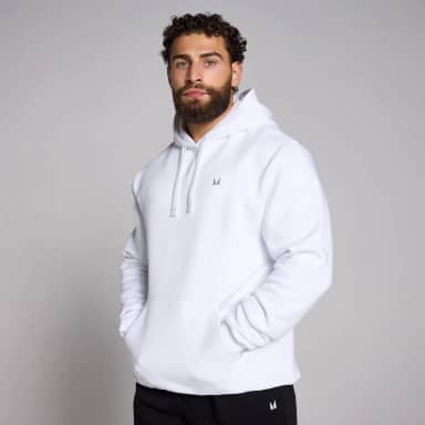 Myprotein MP Rest Day hoodie voor heren - Wit