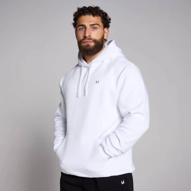 Myprotein MP Rest Day hoodie voor heren - Wit