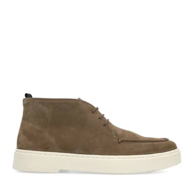 Manfield Taupe Suède Veterboots