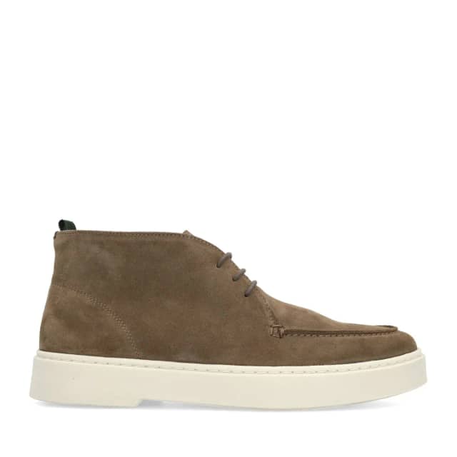 Manfield Taupe Suède Veterboots