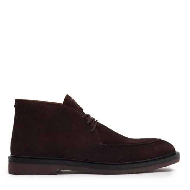 Manfield Bruine Suède Veterboots