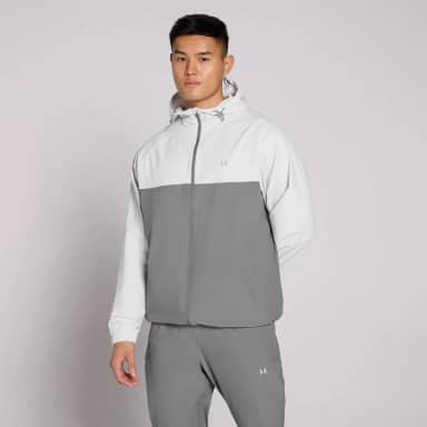 MP Heren Tempo Two Tone Jacket - Lila / Staalgrijs