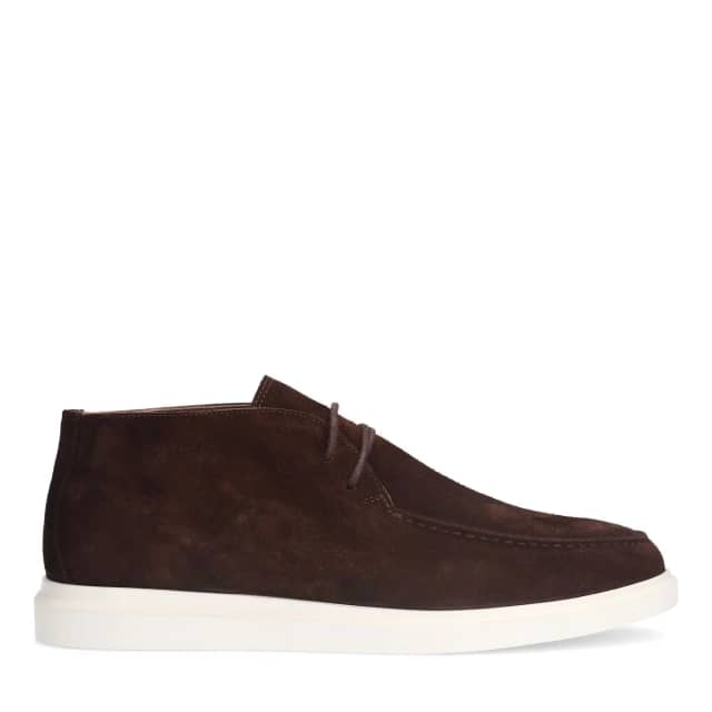 Manfield Bruine Suède Veterboots