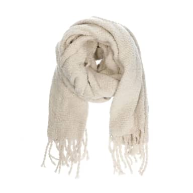 Manfield Beige Zachte Teddy Sjaal