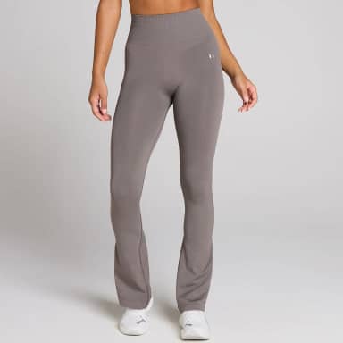 MP Dames Tempo Naadloze Flared Legging - Donkere Truffel