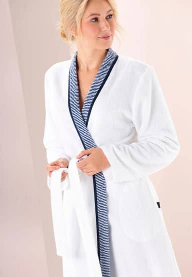 Cawö Cawo dames kimono wit