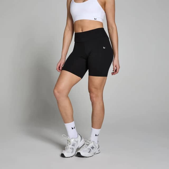 Myprotein MP Basics fietsshort voor dames - Zwart