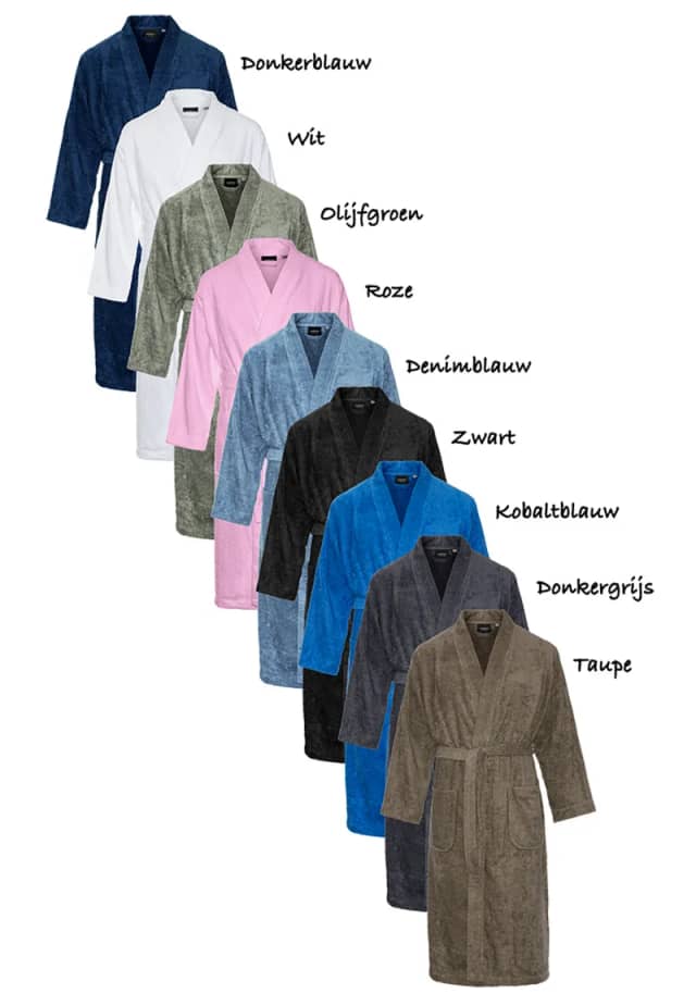 Kimono badstof katoen - sauna